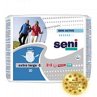 Трусики впитывающие для взрослых Seni Active extra large,10 шт.