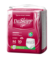 Подгузники-трусы для взрослых Dr. Skipp Light M (Размер 2, 70-110 см.) 10 шт.